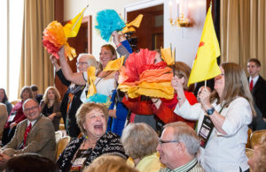 New Mexico gave–and received–a rousing cheer during the annual Roll Call of the States.