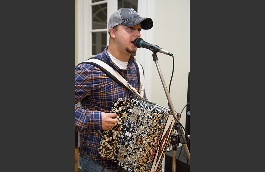 Rusty Metoyer and The Zydeco Krush performed traditional Creole tunes as well as nouveau zydeco jams.