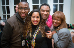 From left: Christopher Brooks, Connie Souto Learman and Turry Flucker of Mississippi, and Wanda DeJarnette of Alabama, were all smiles.