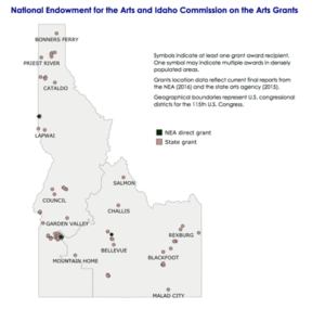 Geographical boundaries represent U.S. congressional districts for the 115th U.S. Congress