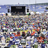 Image of the front page of the pdf entitled "Maine Performing Arts Festivals 2011 Economic Impact Study"