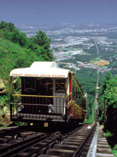  Photo of the world's steepest incline railway