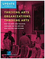Thumbnail for the pdf entitled Thriving Arts Organizations, Thriving Arts