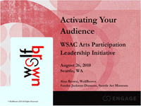 WSAC Arts Participation Leadership Initiative