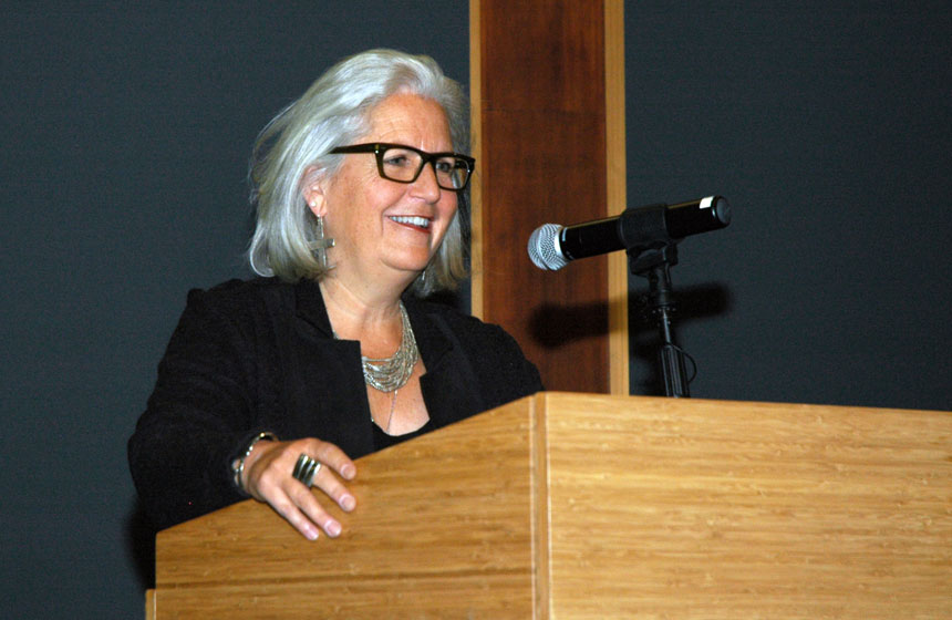 Acclaimed author, advocate and educator Terry Tempest Williams shared new works during her featured artist keynote.