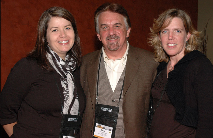 Among the eight new executive directors in attendance at the 2013 Leadership Institute were Oklahoma's Amber Sharples (left), Mississippi's Tom Pearson and Louisiana's Cathy Hernandez.