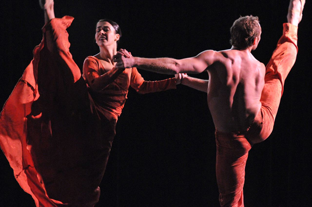 The Washington Ballet performed ensemble works. - Photo by Eddie Arrossi