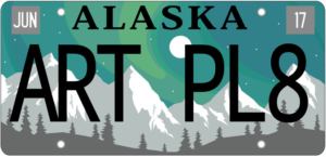 Alaska: Artistic License Plates