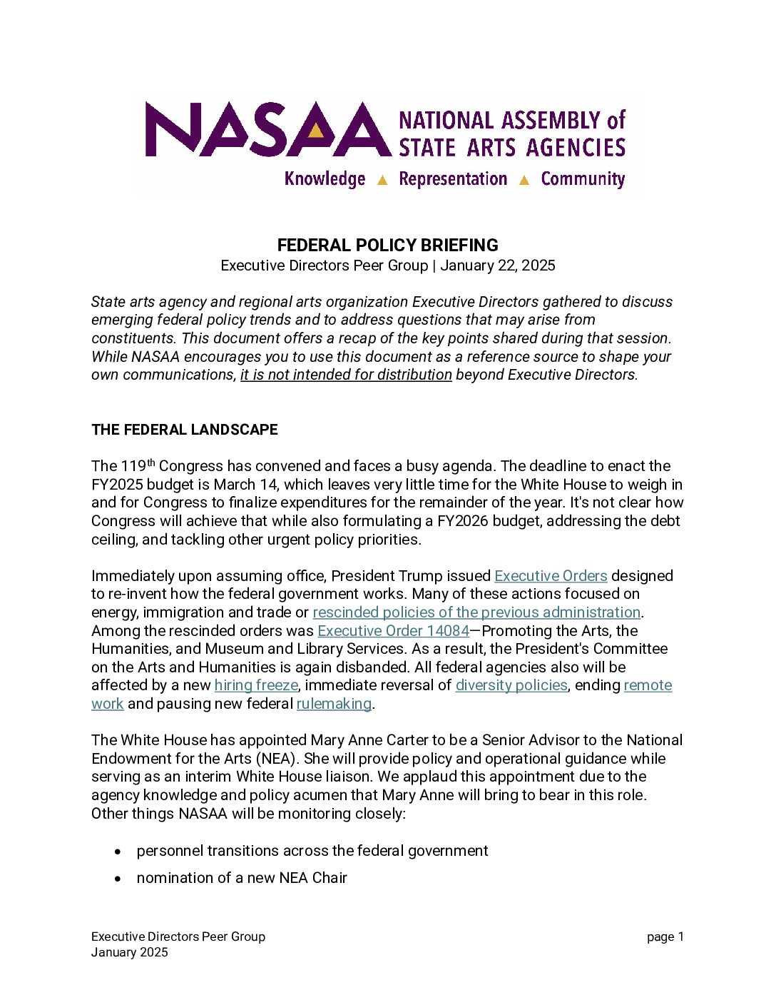 ED Peer Session Notes 1-22-2025