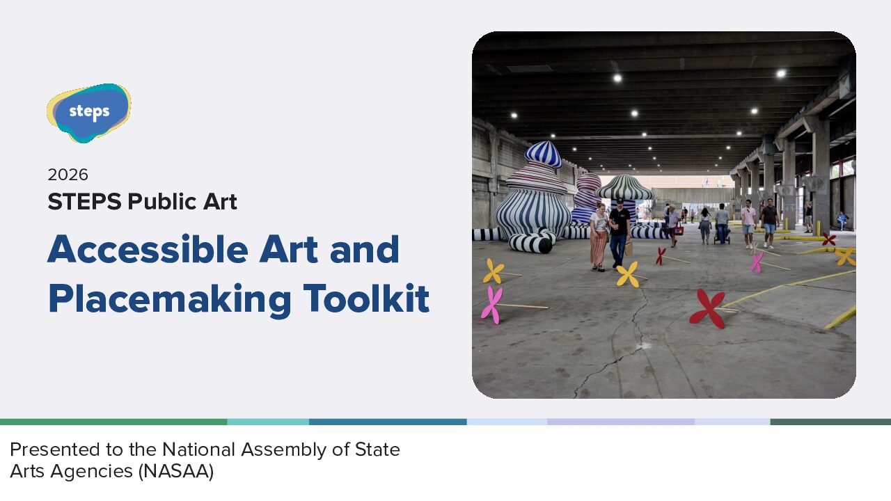 STEPS Accessible Art Presentation - NASAA